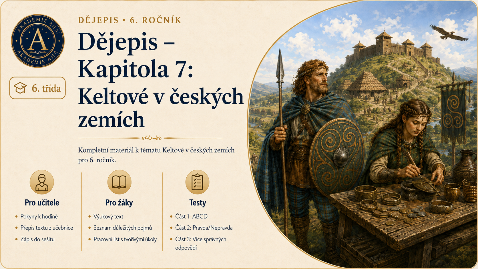 Dějepis – Kapitola 7: Keltové v českých zemích