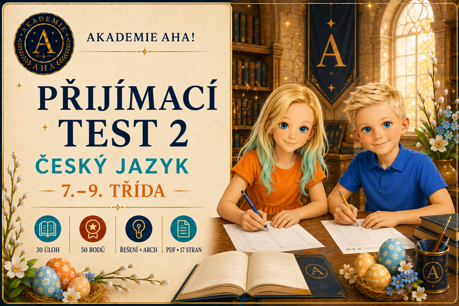 Přijímací test 2 – český jazyk