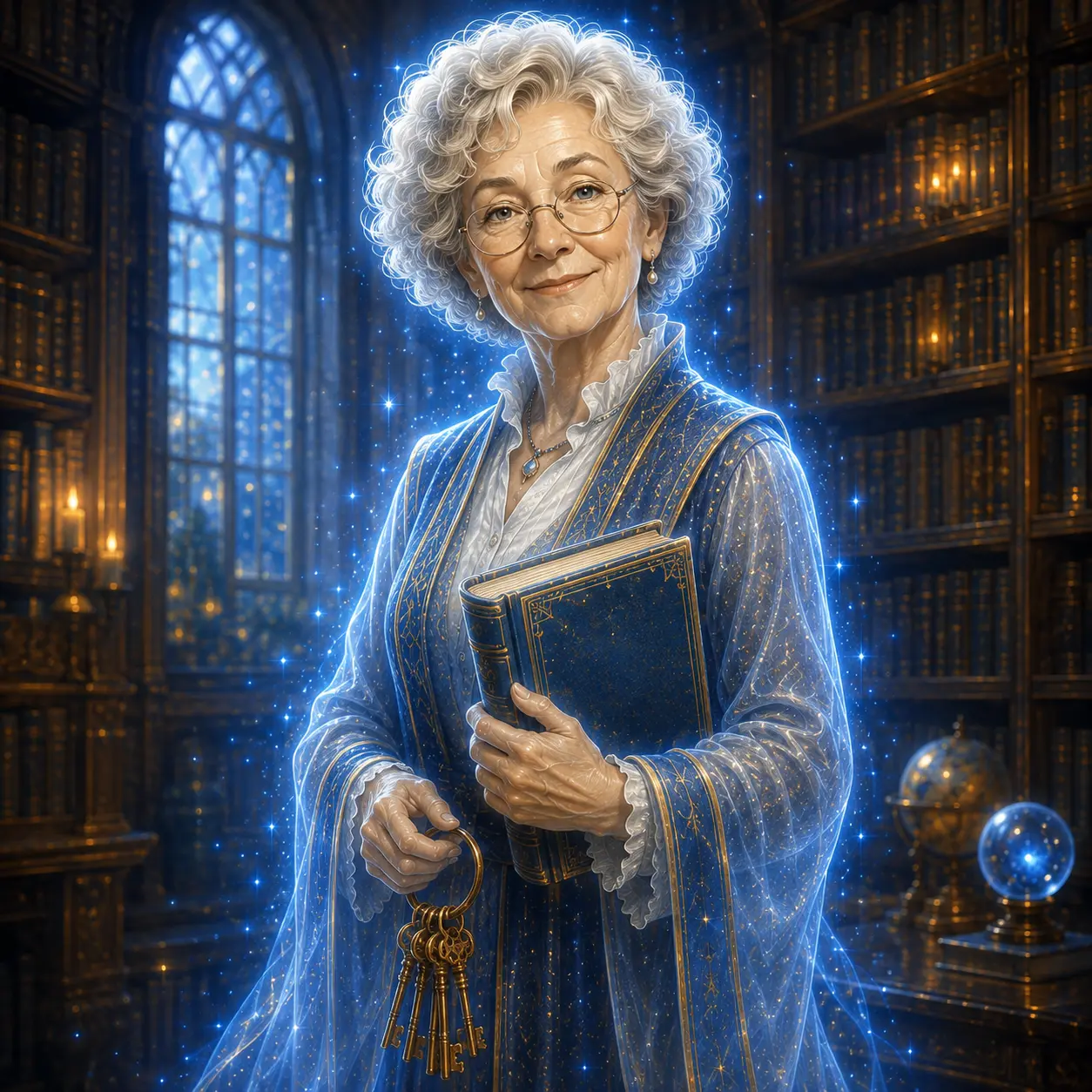 Madam Knihomíra – knihovnice