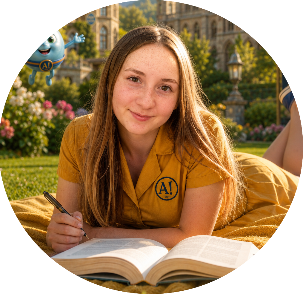 Viki v knihovně Akademie Aha!
