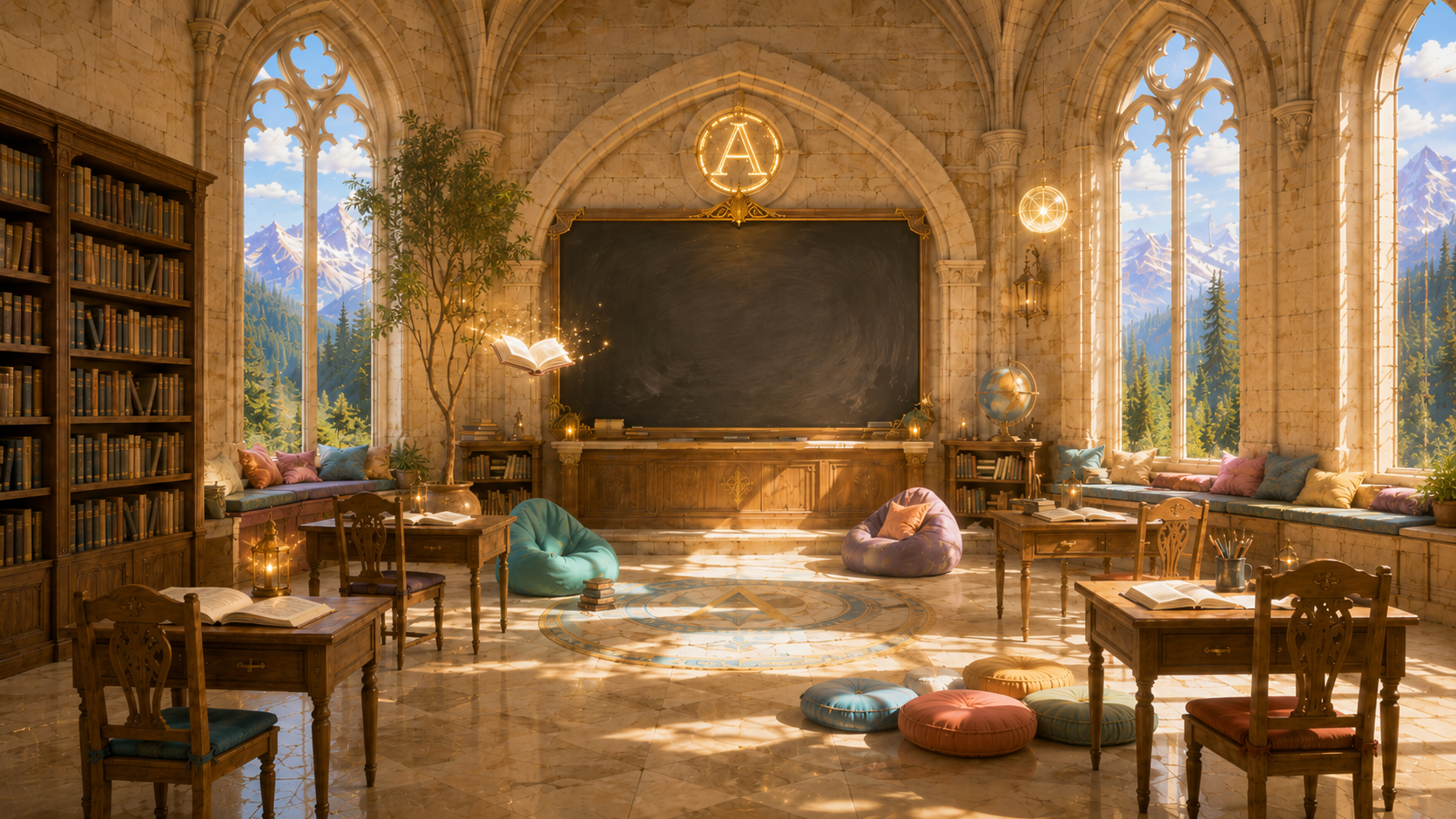 Učebny Akademie