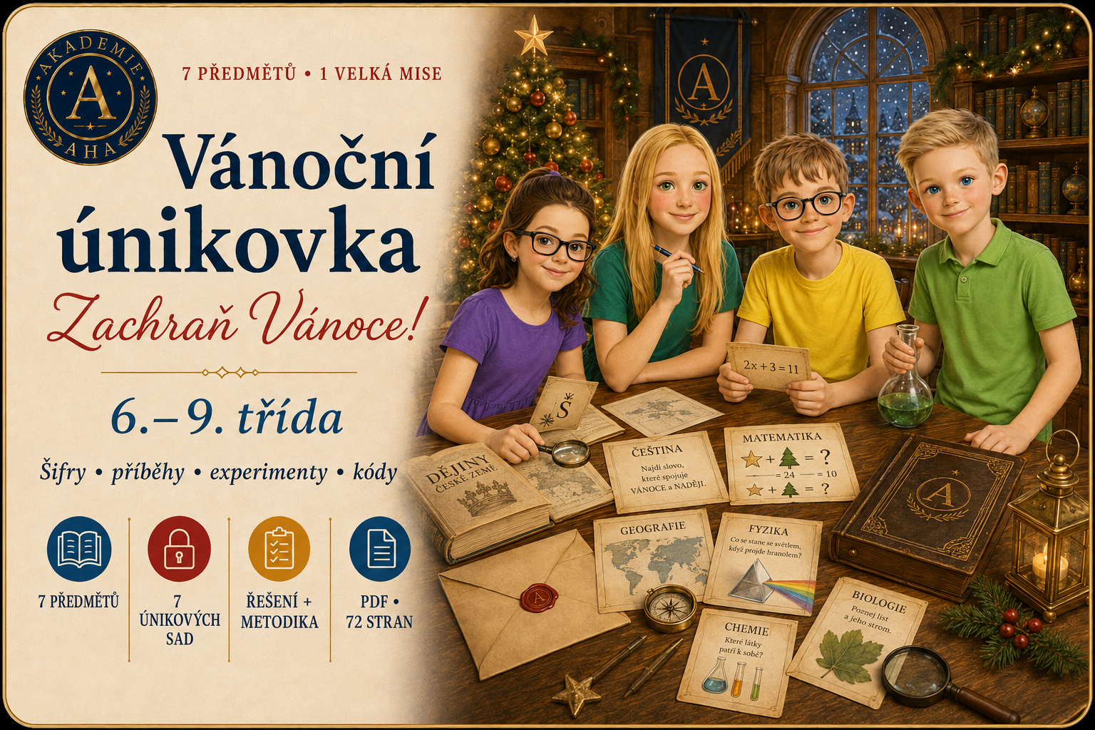 Vánoční únikovka