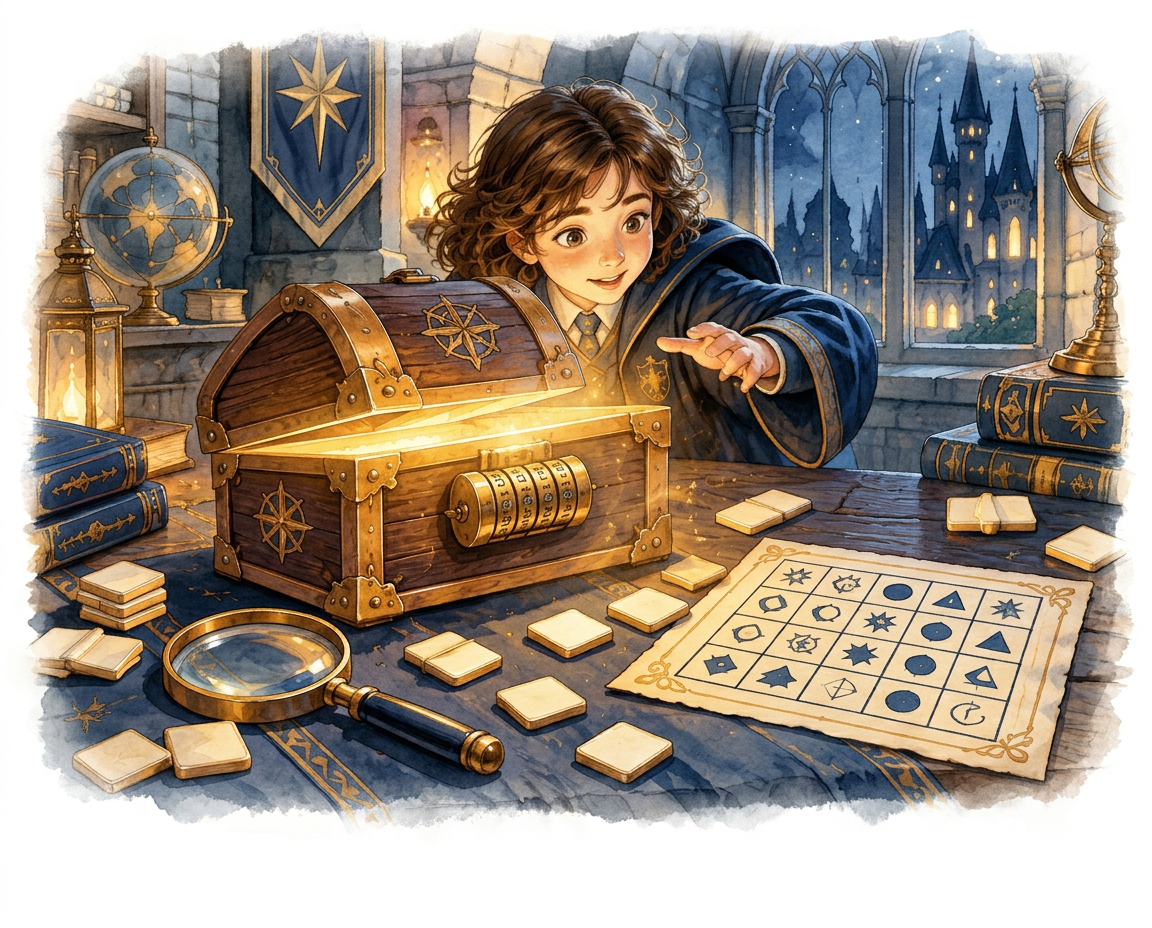 Ilustrace z hry o vesnicích vyjmenovaných slov