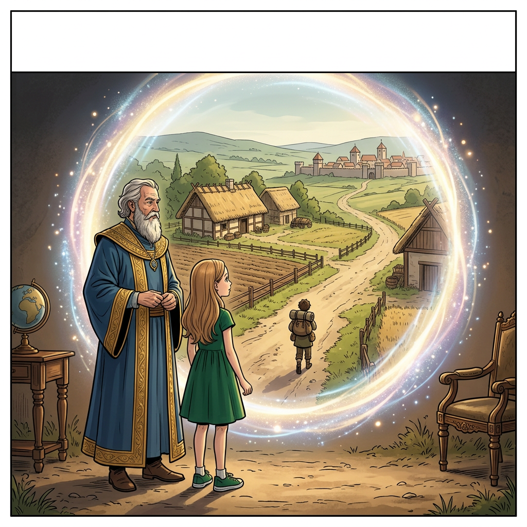 Bránomapa otevírá Galii — ilustrace komiksu